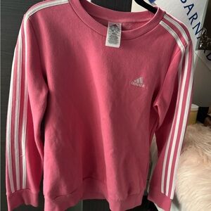 Pink Adidas Crewneck